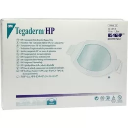 TEGADERM 3M Transparent bandasje 10x11,5 cm oval 9546HP, 50 stk