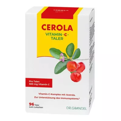 CEROLA Vitamin C Taler Grandel, 96 stk CEROLA Vitamin C Taler Grandel, 96 stk