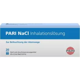 PARI NaCl-inhalasjonsvæske, ampuller, 20X2,5 ml