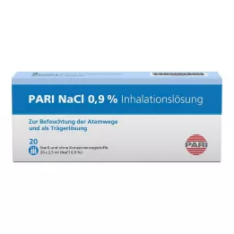 PARI NaCl-inhalasjonsvæske, ampuller, 20X2,5 ml