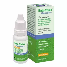 HERBA-VISION Øyedråper med blåbær, 15 ml