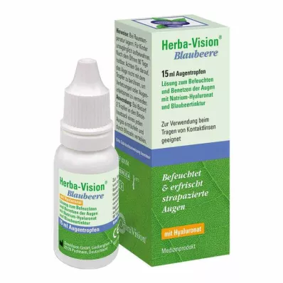 HERBA-VISION Øyedråper med blåbær, 15 ml HERBA-VISION Øyedråper med blåbær, 15 ml