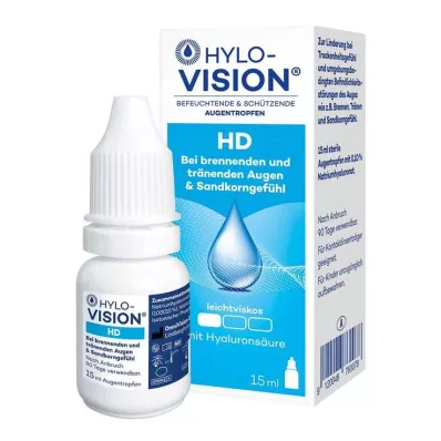 HYLO-VISION HD Øyedråper, 15 ml HYLO-VISION HD Øyedråper, 15 ml