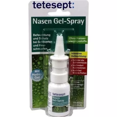 TETESEPT Nesespray med gel, 20 ml