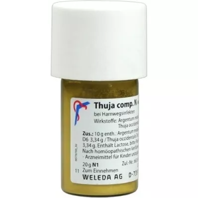 THUJA COMP.N Triturering, 20 g
