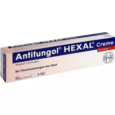 ANTIFUNGOL HEXAL Fløte, 50 g