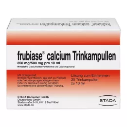 FRUBIASE CALCIUM T Drikkeampuller, 20 stk