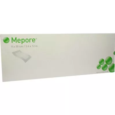 MEPORE Steril sårbandasje 9x30 cm, 30 stk