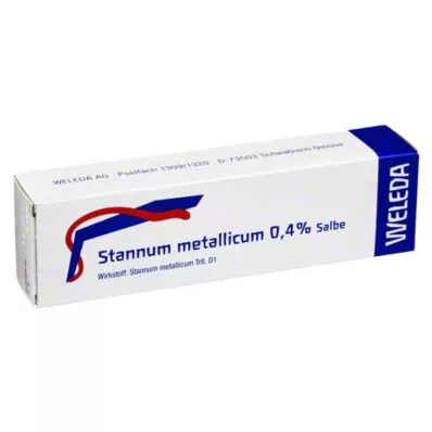STANNUM METALLICUM SALBE 0,4%, 70 g STANNUM METALLICUM SALBE 0,4%, 70 g
