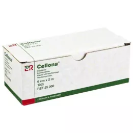 CELLONA Gipsbandasjer 6 cmx2 m, 2X5 stk