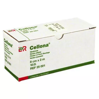 CELLONA Gipsbandasjer 8 cmx2 m, 2X5 stk CELLONA Gipsbandasjer 8 cmx2 m, 2X5 stk