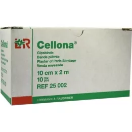 CELLONA Gipsbandasjer 10 cmx2 m, 2X5 stk