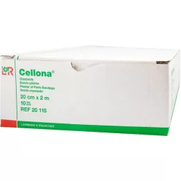 CELLONA Gipsbandasjer 20 cmx2 m, 2X5 stk