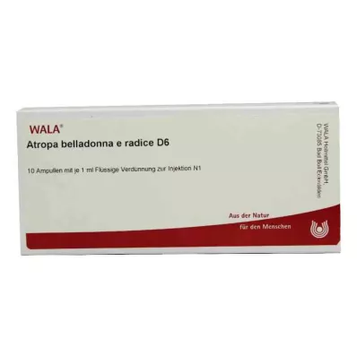 ATROPA belladonna e Radix D 6 Ampuller, 10X1 ml