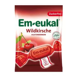 EM-EUKAL Sukkertøy villkirsebær uten sukker, 75 g