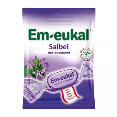 EM-EUKAL Godterier med salviesukker, 75 g