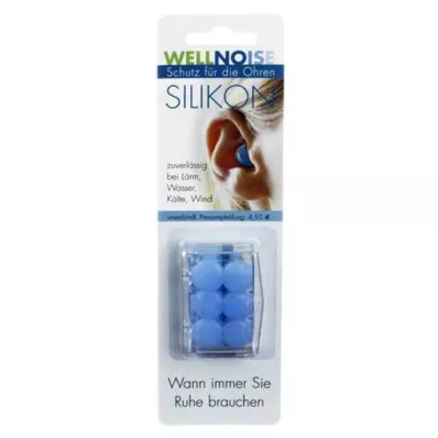 WELLNOISE Ørepropper blå blister, 3X2 stk WELLNOISE Ørepropper blå blister, 3X2 stk