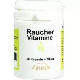 RAUCHER VITAMINE Kapsler, 50 stk