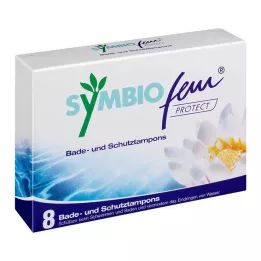 SYMBIOFEM Beskyttelsesbad og beskyttelsestampong, 8 stk