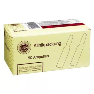 MUCOKEHL Ampuller D 5, 50X1 ml MUCOKEHL Ampuller D 5, 50X1 ml