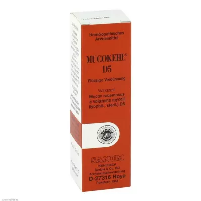 MUCOKEHL Dråper D 5, 10 ml