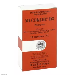 MUCOKEHL Stikkpiller D 3, 10 stk