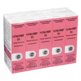 SANKOMBI D 5 dråper, 10X10 ml