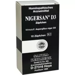 NIGERSAN D 3 stikkpiller, 10 stk