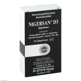 NIGERSAN D 3 stikkpiller, 10 stk
