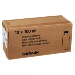 KOCHSALZLÖSUNG 0,9 % hetteglass av glass, 10X100 ml