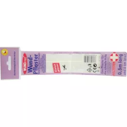 WUNDPFLASTER 6 cmx0,5 m sensitiv allergivennlig, 1 stk
