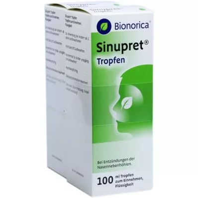SINUPRET Dråper, 2X100 ml