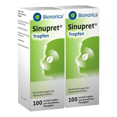 SINUPRET Dråper, 2X100 ml SINUPRET Dråper, 2X100 ml