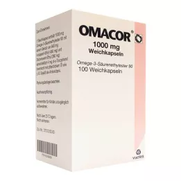 OMACOR 1 000 mg myke kapsler, 100 stk
