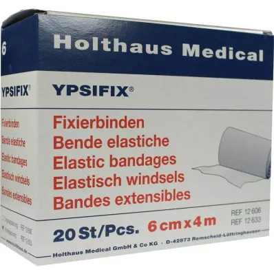 FIXIERBINDE Ypsifix strikk 6 cmx4 m løs, 20 stk FIXIERBINDE Ypsifix strikk 6 cmx4 m løs, 20 stk