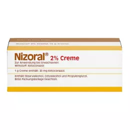 NIZORAL 2 % fløte 15 g, 15 ml