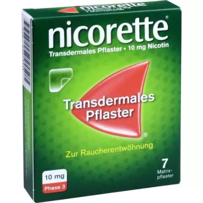 NICORETTE TX Plaster 10 mg, 7 stk