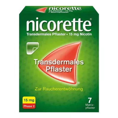 NICORETTE TX Plaster 15 mg, 7 stk