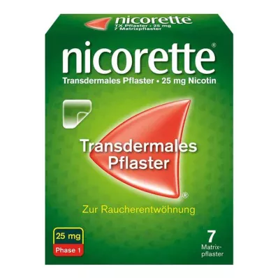 NICORETTE TX Plaster 25 mg, 7 stk NICORETTE TX Plaster 25 mg, 7 stk