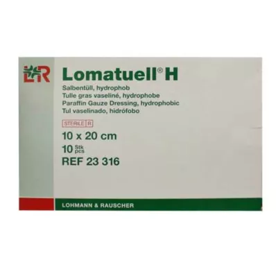 LOMATUELL H Salvetyl 10x20 cm steril, 10 stk LOMATUELL H Salvetyl 10x20 cm steril, 10 stk