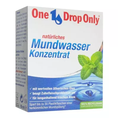 ONE DROP Only natural munnvann konsentrat, 50 ml ONE DROP Only natural munnvann konsentrat, 50 ml