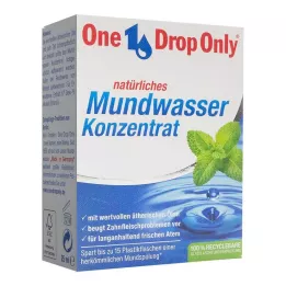 ONE DROP Kun naturlig munnskyllevann konsentrat, 25 ml