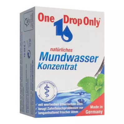 ONE DROP Kun naturlig munnskyllevann konsentrat, 10 ml