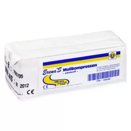 ERENA Gasbind 5x5 cm usterilt 8x, 100 stk
