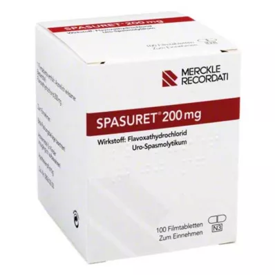 SPASURET 200 filmdrasjerte tabletter, 100 stk