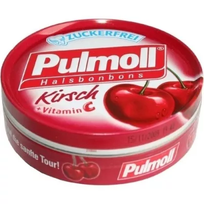 PULMOLL Sukkerfritt kirsebærgodteri, 50 g