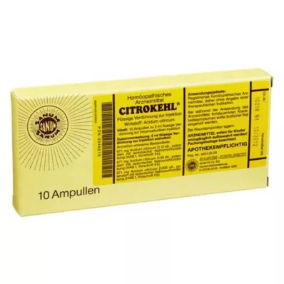 CITROKEHL Ampuller, 10X2 ml