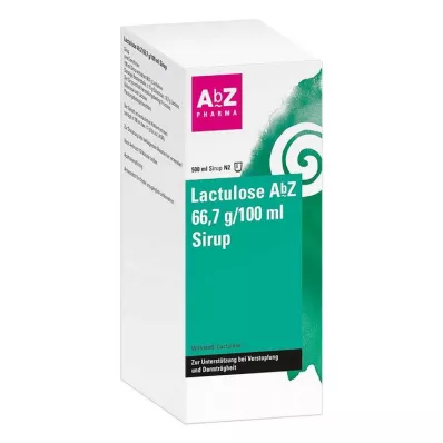 LACTULOSE AbZ 66,7 g/100 ml sirup, 500 ml LACTULOSE AbZ 66,7 g/100 ml sirup, 500 ml