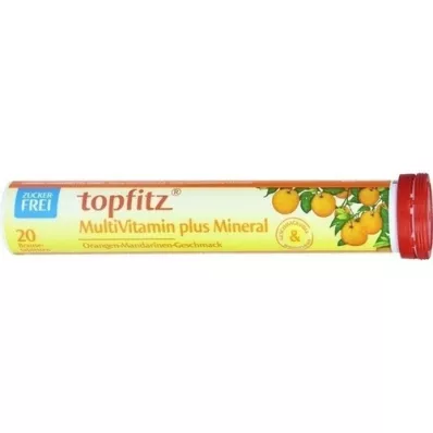 TOPFITZ Multivitamin+Mineral-brusetabletter, 20 stk