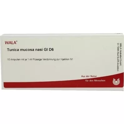 TUNICA mucosa nasi GL D 6 ampuller, 10X1 ml